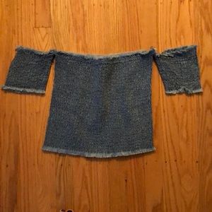 Off the shoulder top